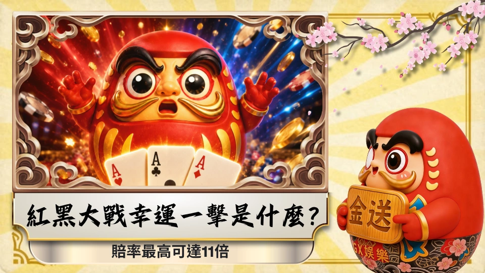 紅黑大戰幸運一擊是什麼？賠率最高可達11倍